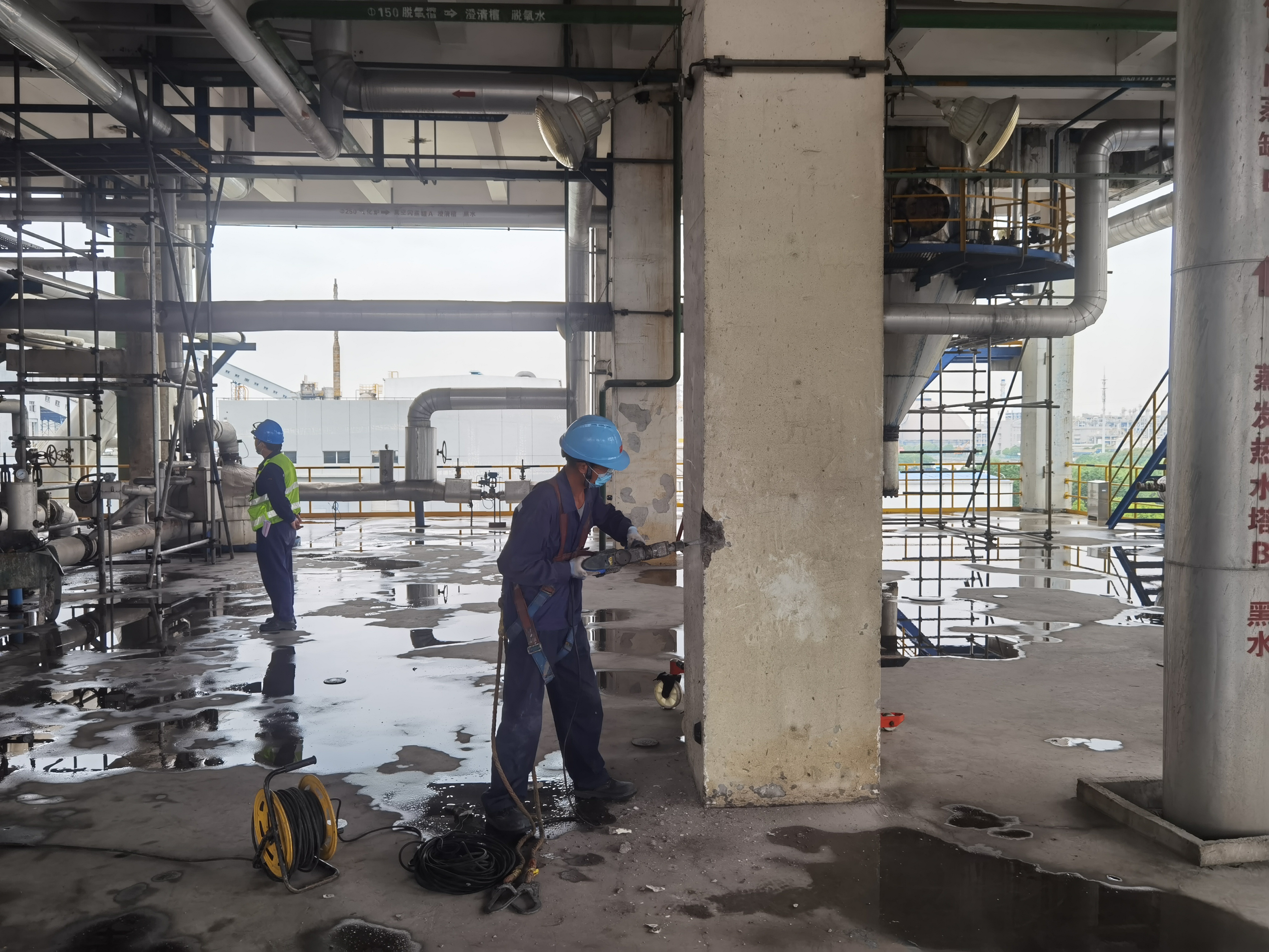 強強聯(lián)手——構筑物質量檢測