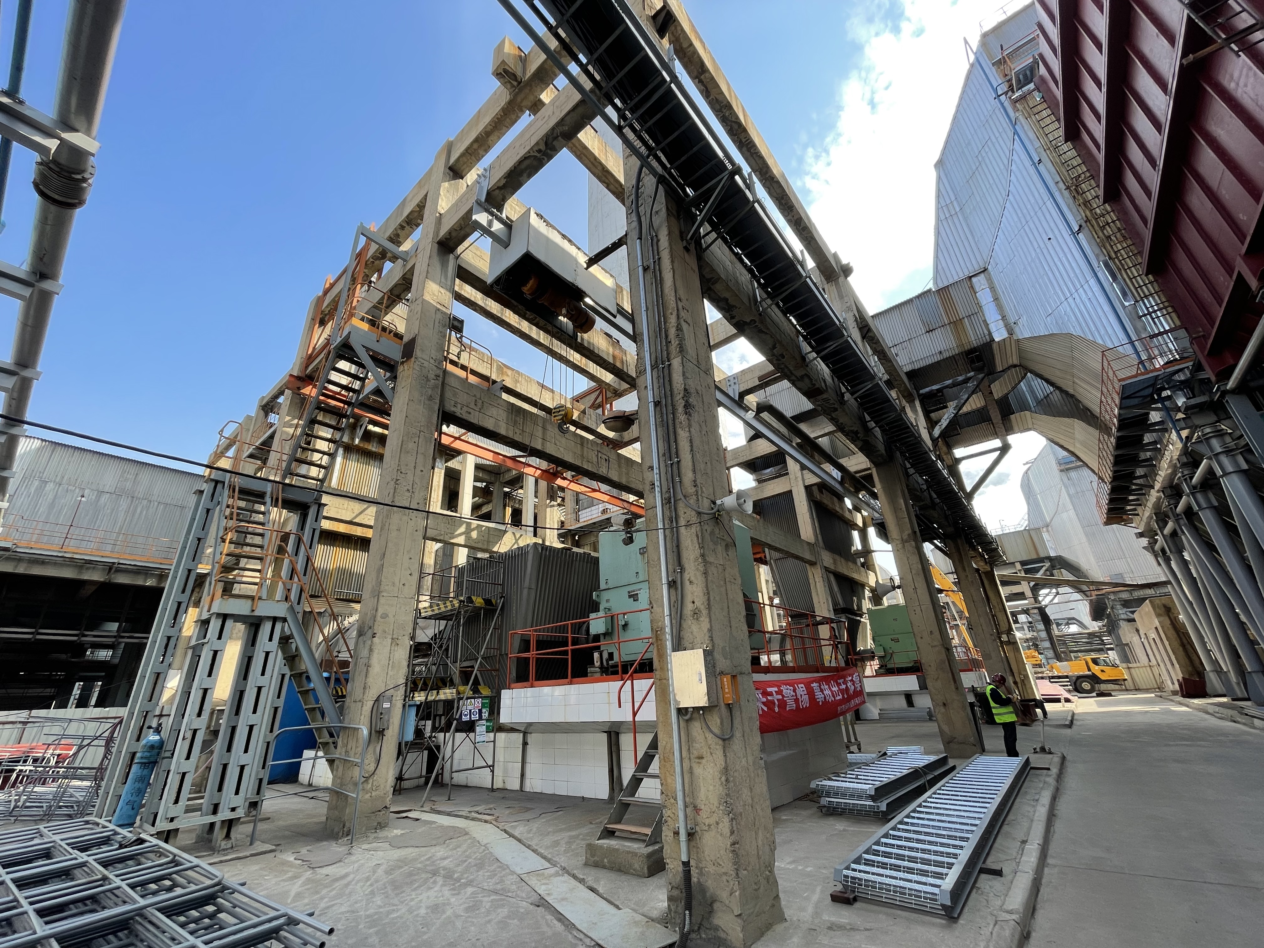 電廠煙道支架鑒定，構(gòu)筑物的別樣檢測